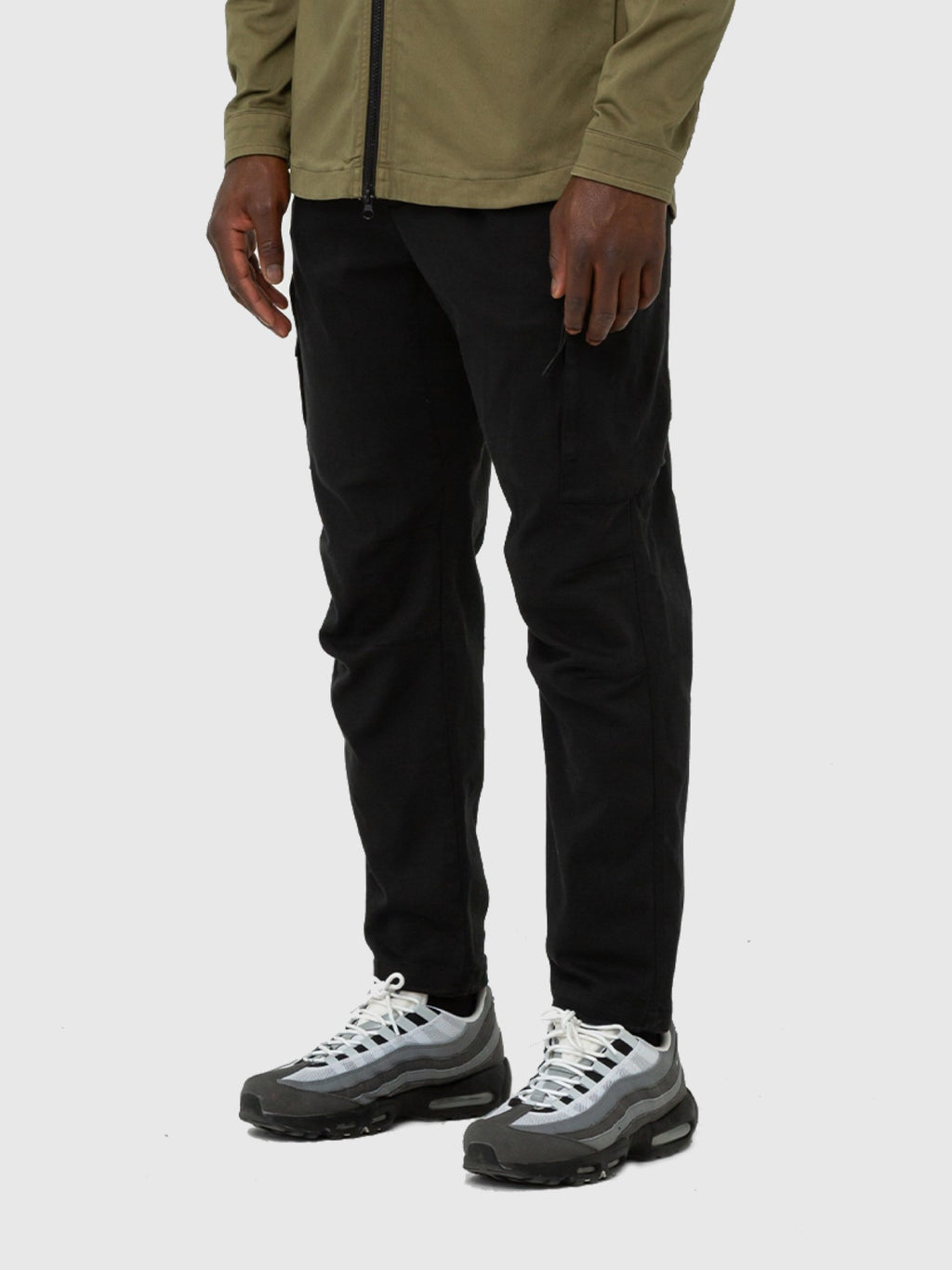 Mens Black Battalglia Cargo Pant