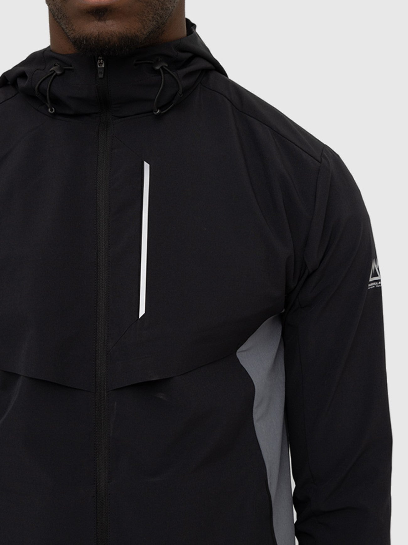 Mens Black Elevate Track Jacket