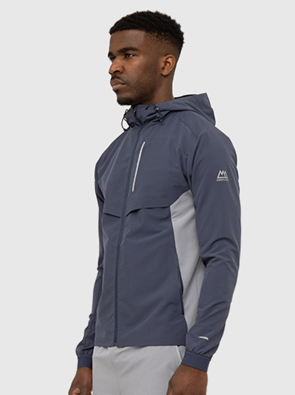 Mens Slate Blue Elevate Track Jacket