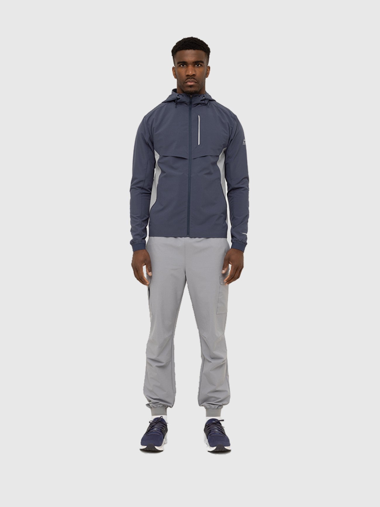 Mens Slate Blue Elevate Track Jacket