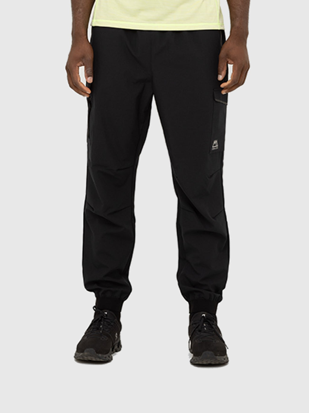 Mens Black Elevate Track Pant