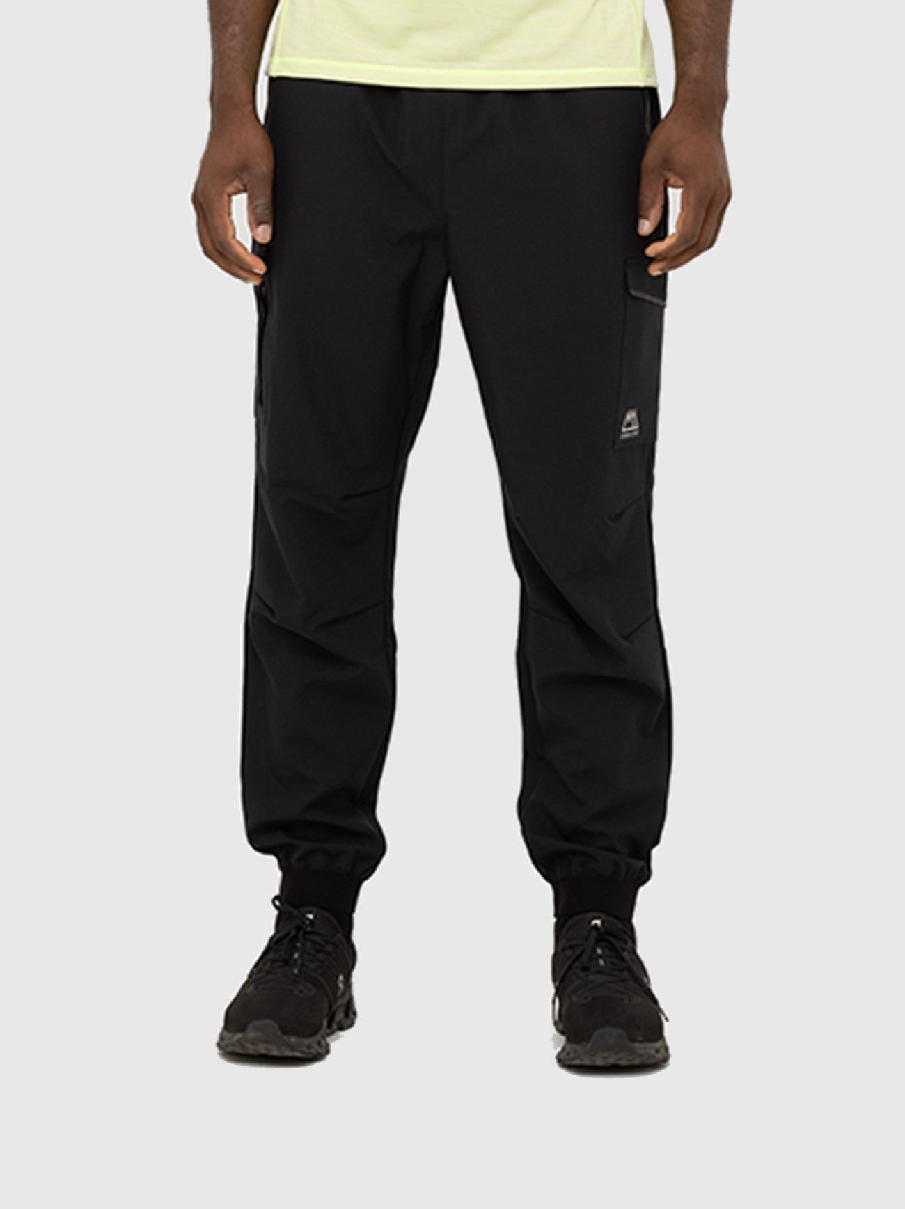 Mens Black Elevate Track Pant
