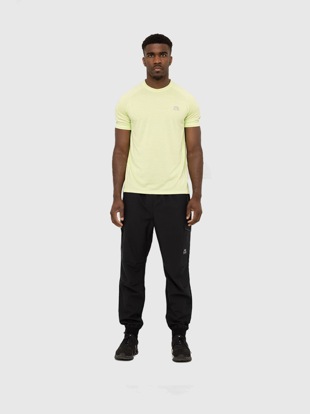 Mens Black Elevate Track Pant