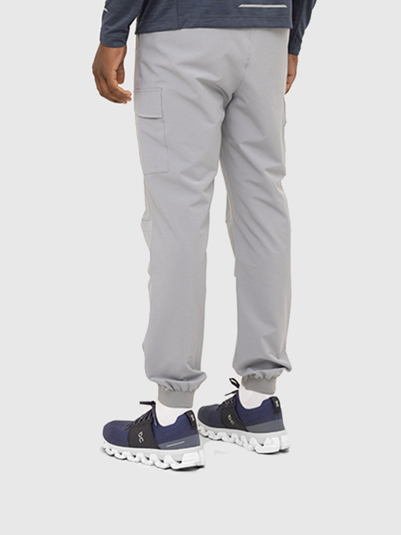 Mens Pelican Grey Elevate Track Pant