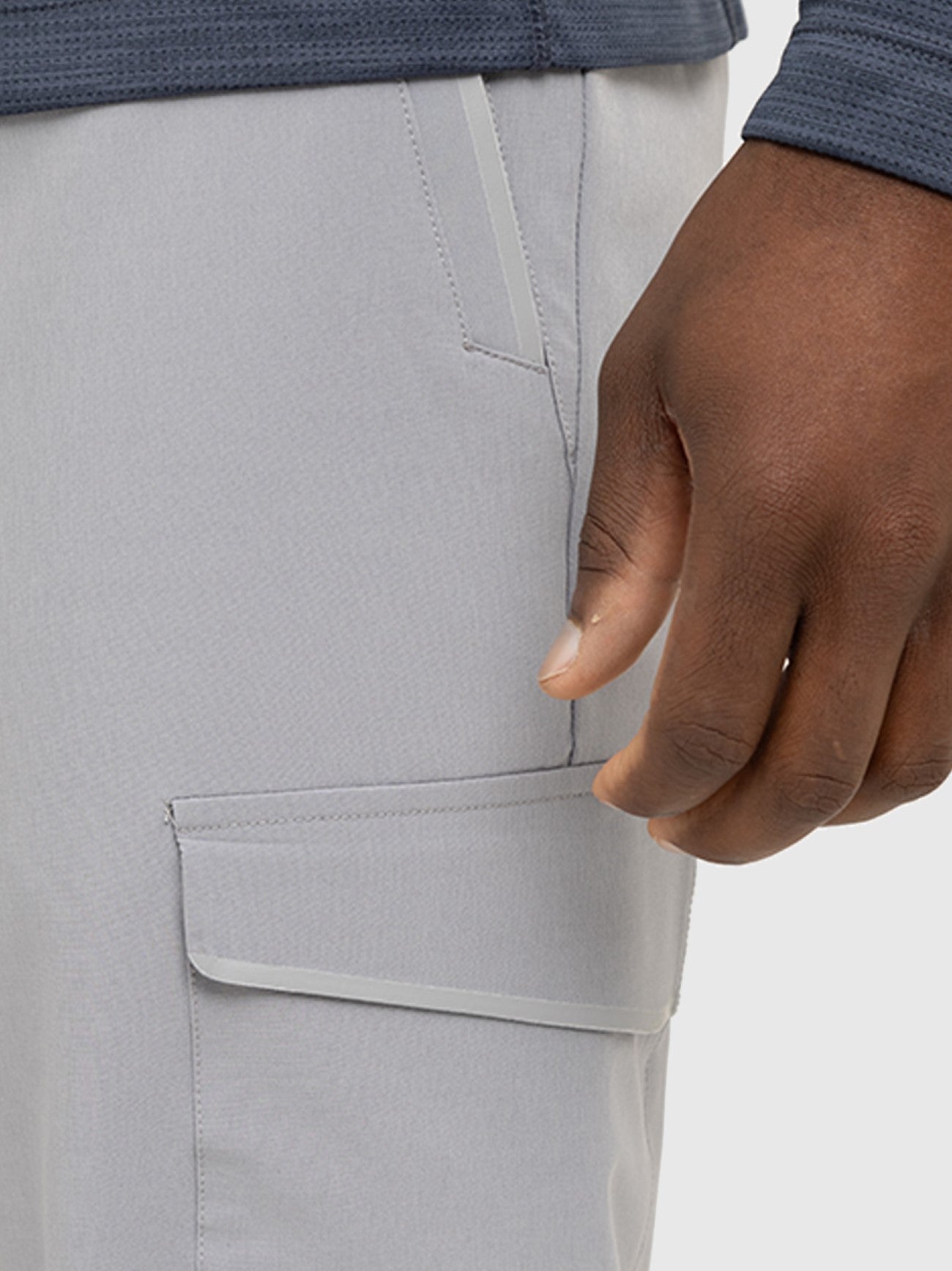 Mens Pelican Grey Elevate Track Pant