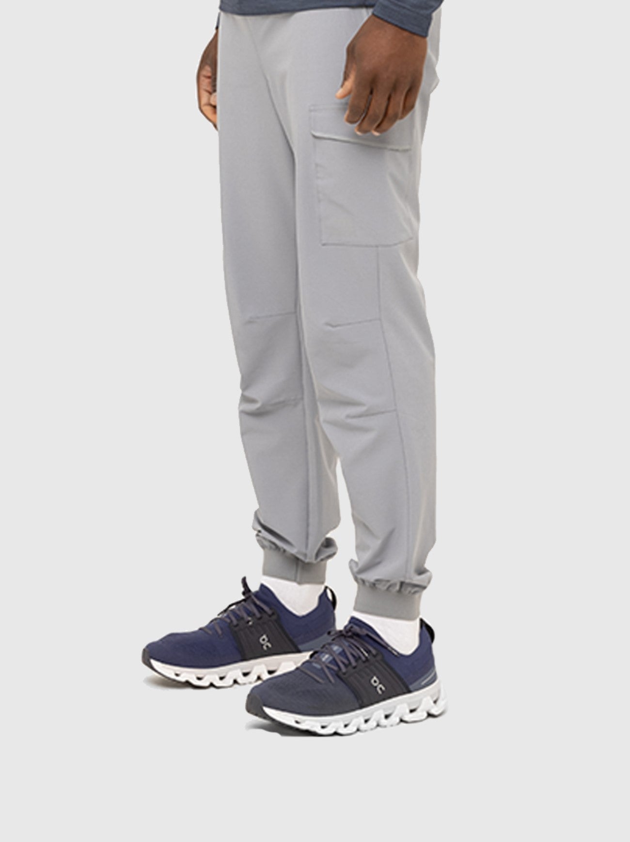 Mens Pelican Grey Elevate Track Pant