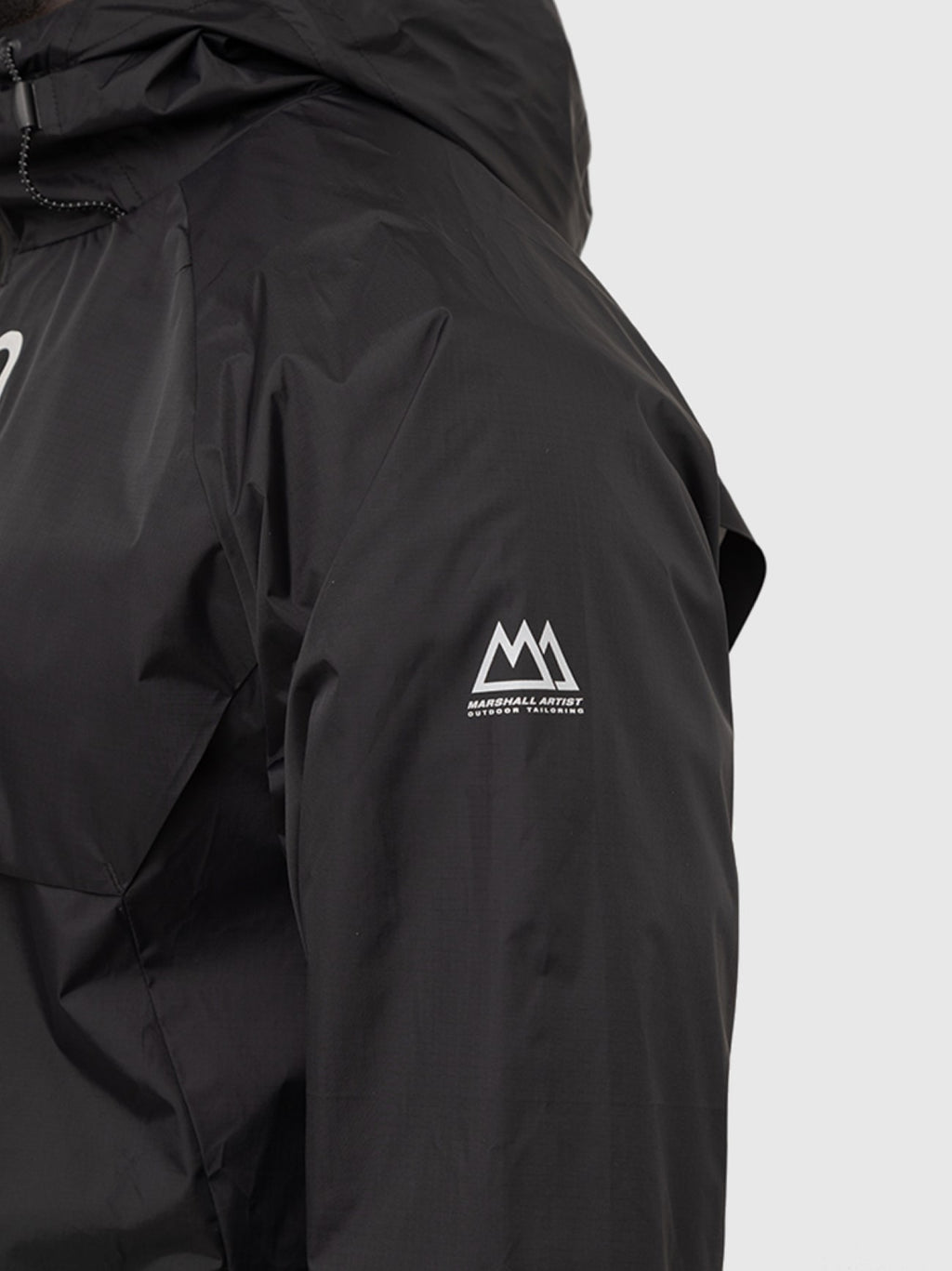 Mens Black Voyage Windbreaker
