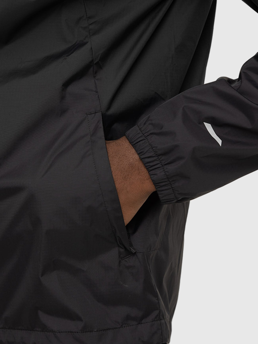 Mens Black Voyage Windbreaker