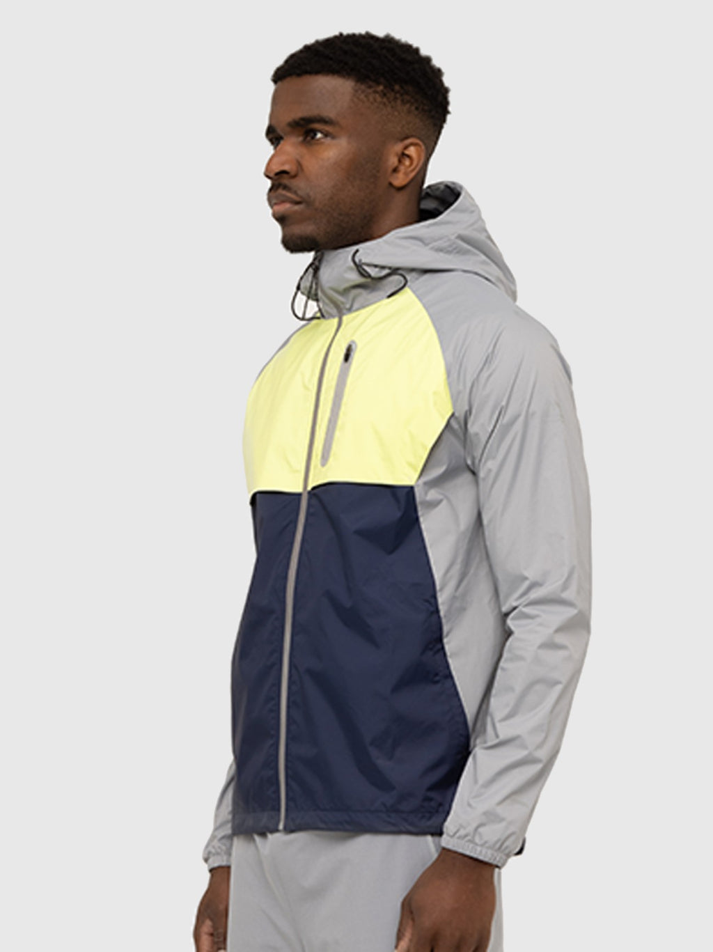 Mens Reflective Print Voyage Windbreaker