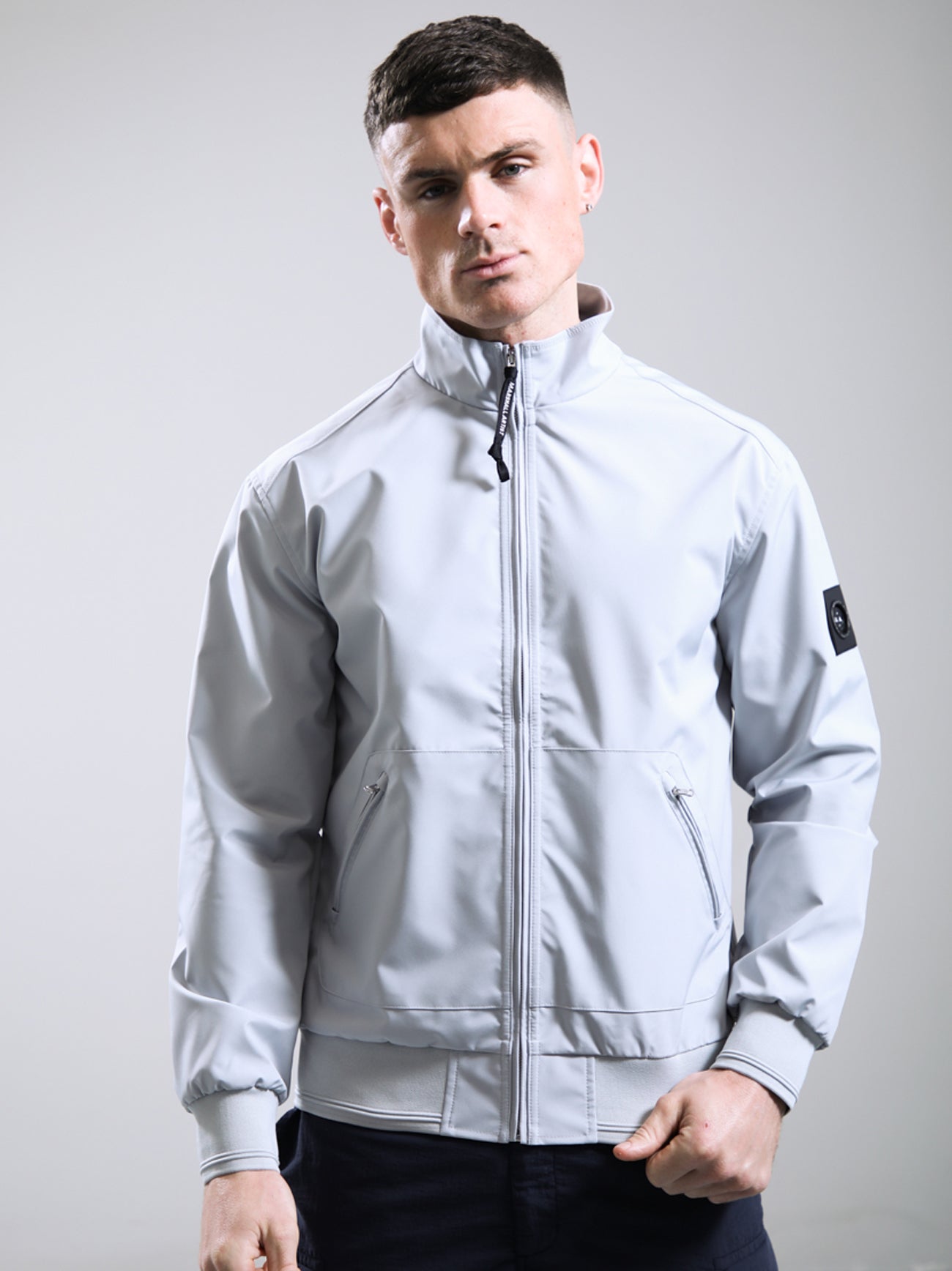 Mens Oceanic Grey Napier Jacket