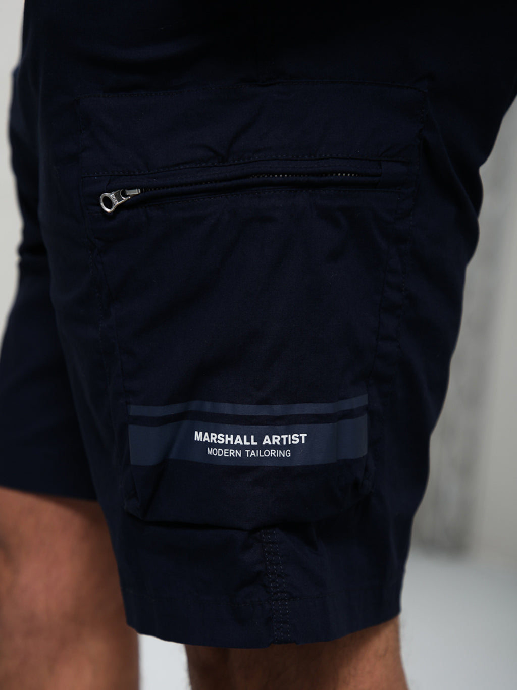 Mens Navy Seafield Cargo Short