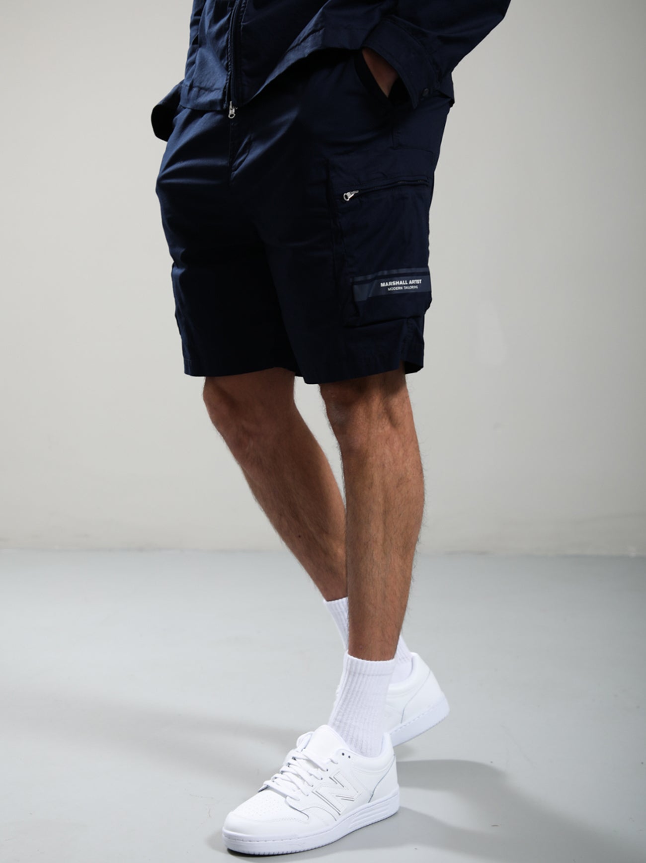 Mens Navy Seafield Cargo Short