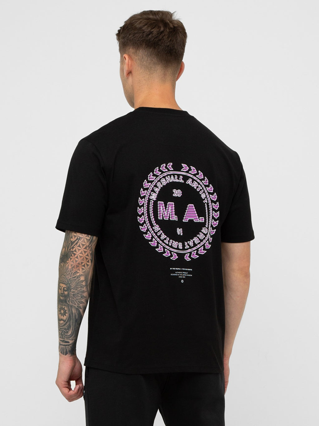 Mens Black Nevola T-Shirt