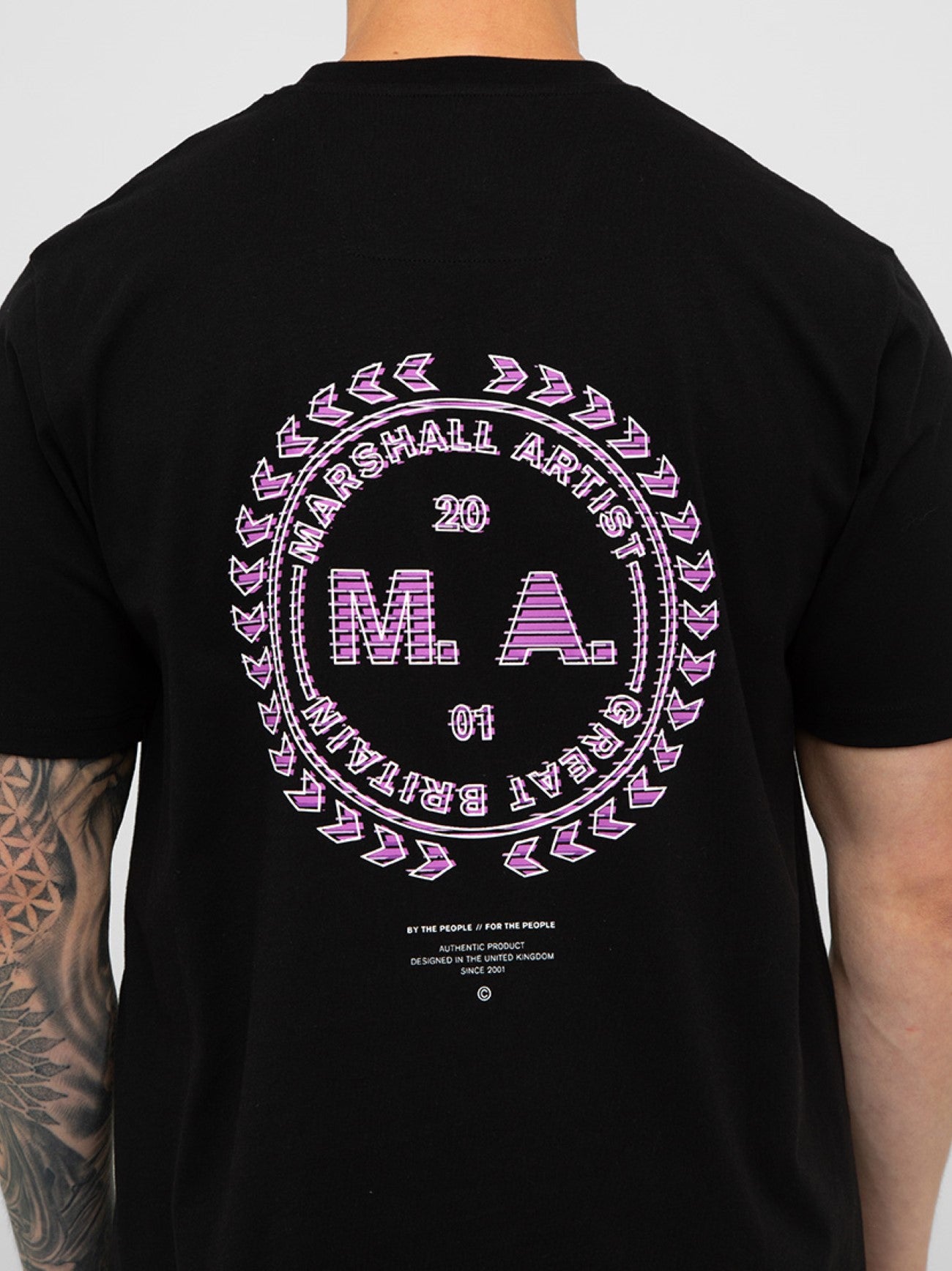 Mens Black Nevola T-Shirt