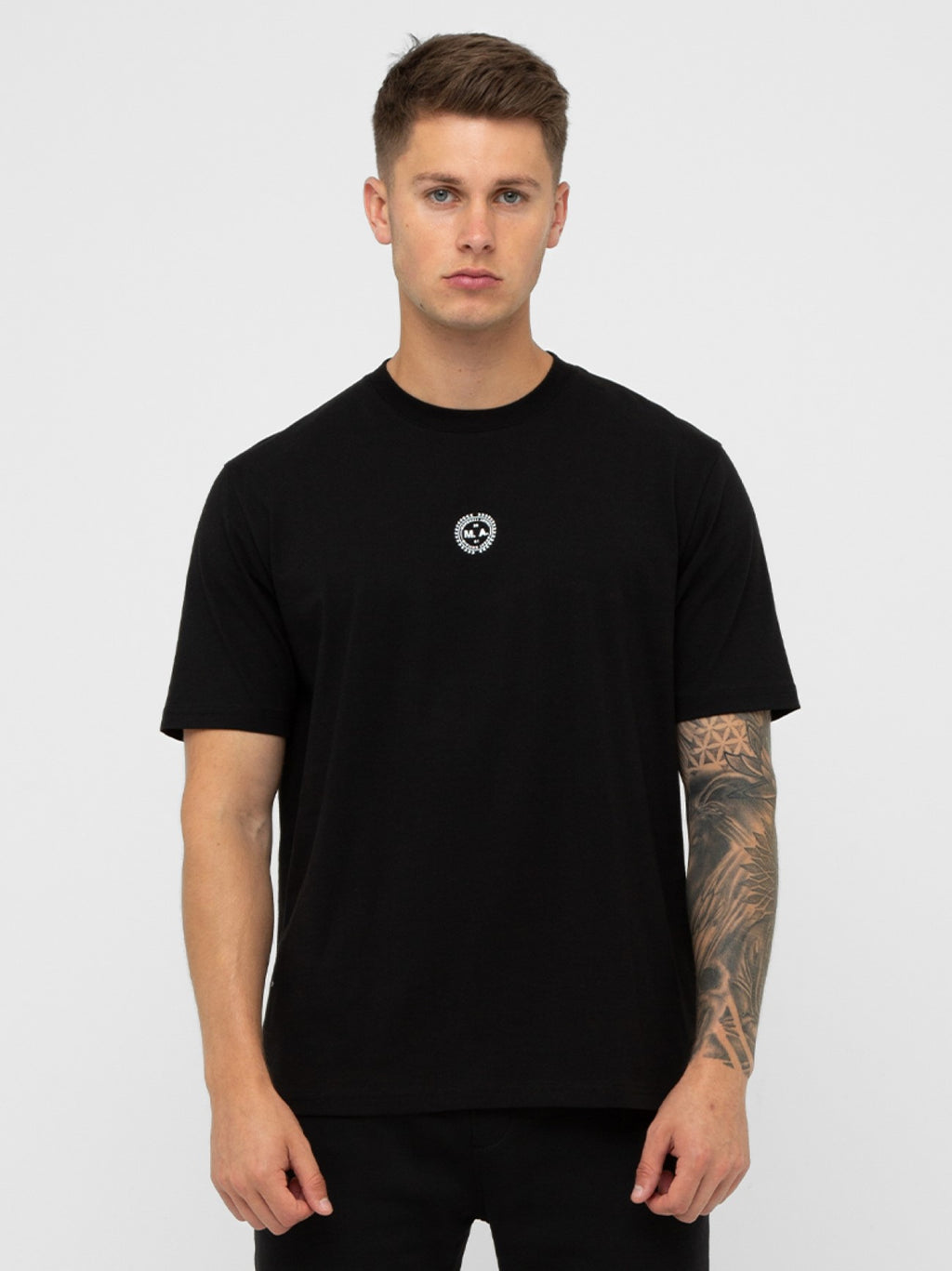 Mens Black Nevola T-Shirt