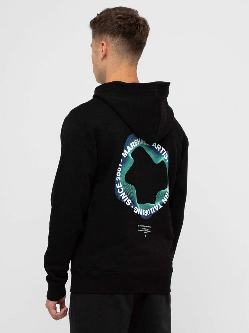 Mens Black Orbit Oth Hoodie