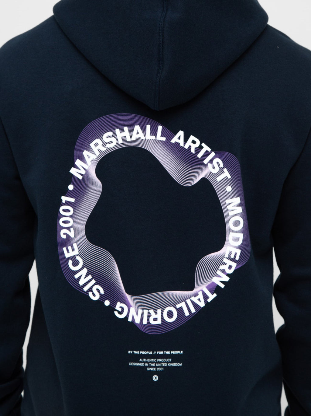 Mens Navy Orbit Oth Hoodie