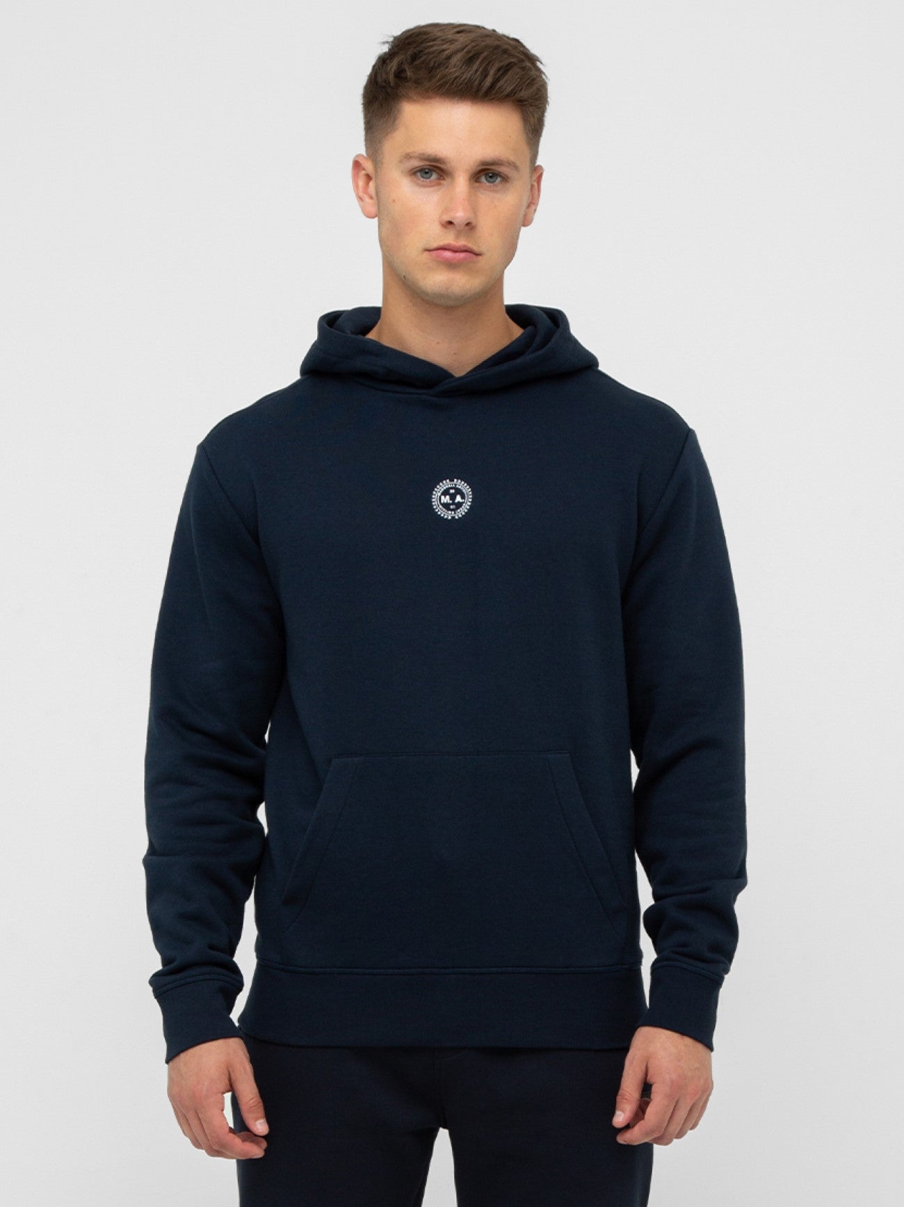 Mens Navy Orbit Oth Hoodie