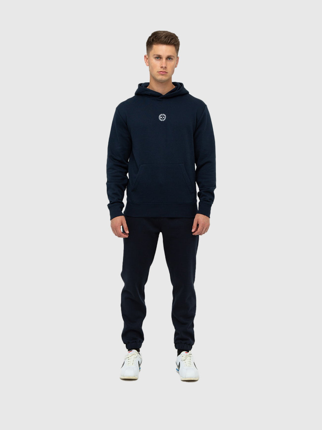 Mens Navy Orbit Oth Hoodie