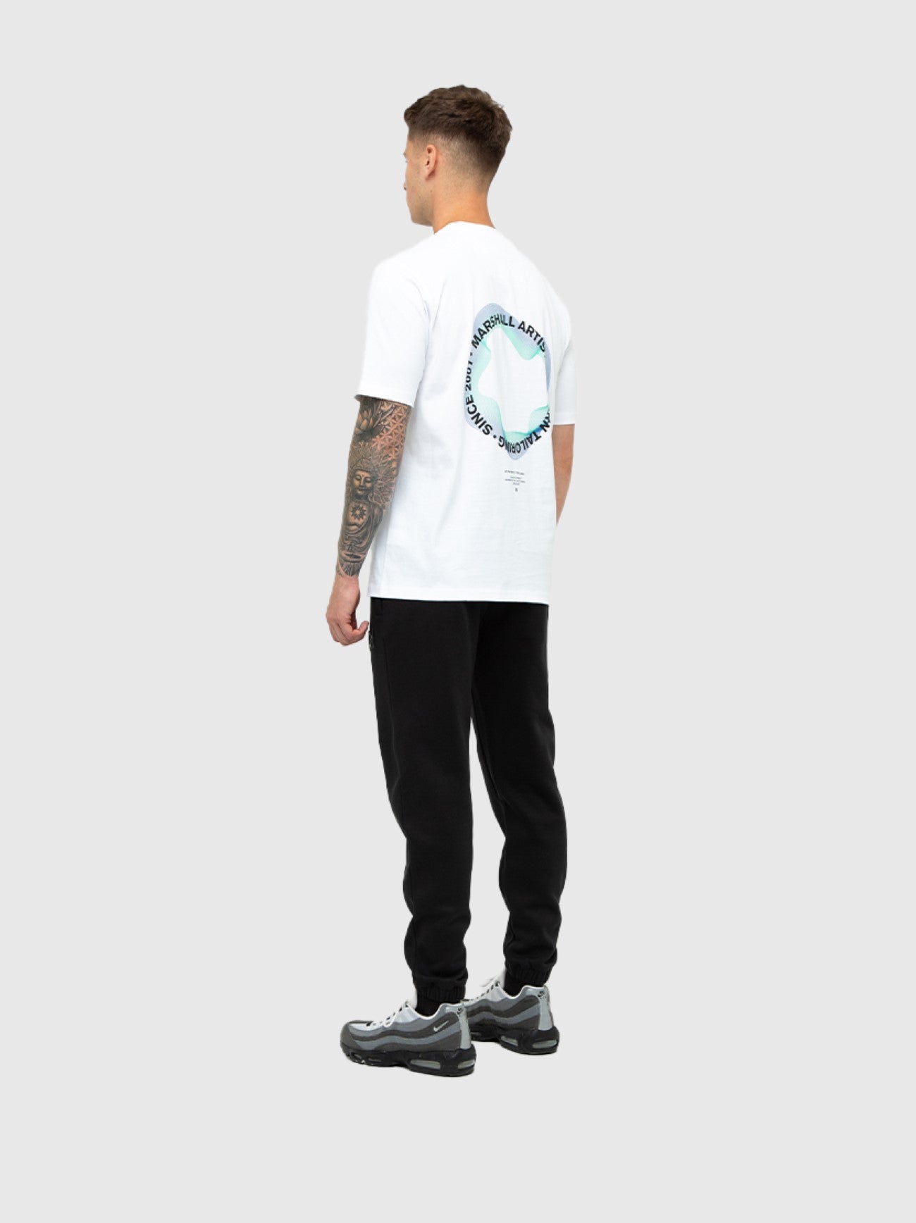 Mens White Orbit T-Shirt