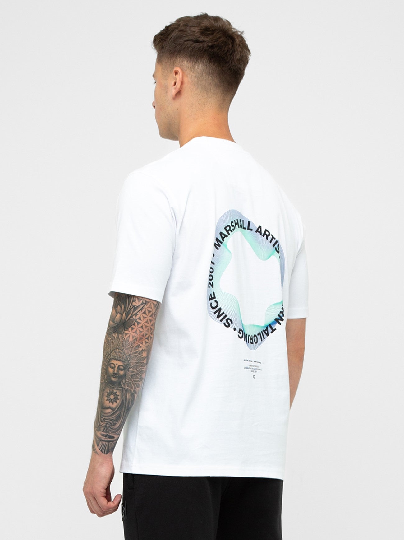 Mens White Orbit T-Shirt