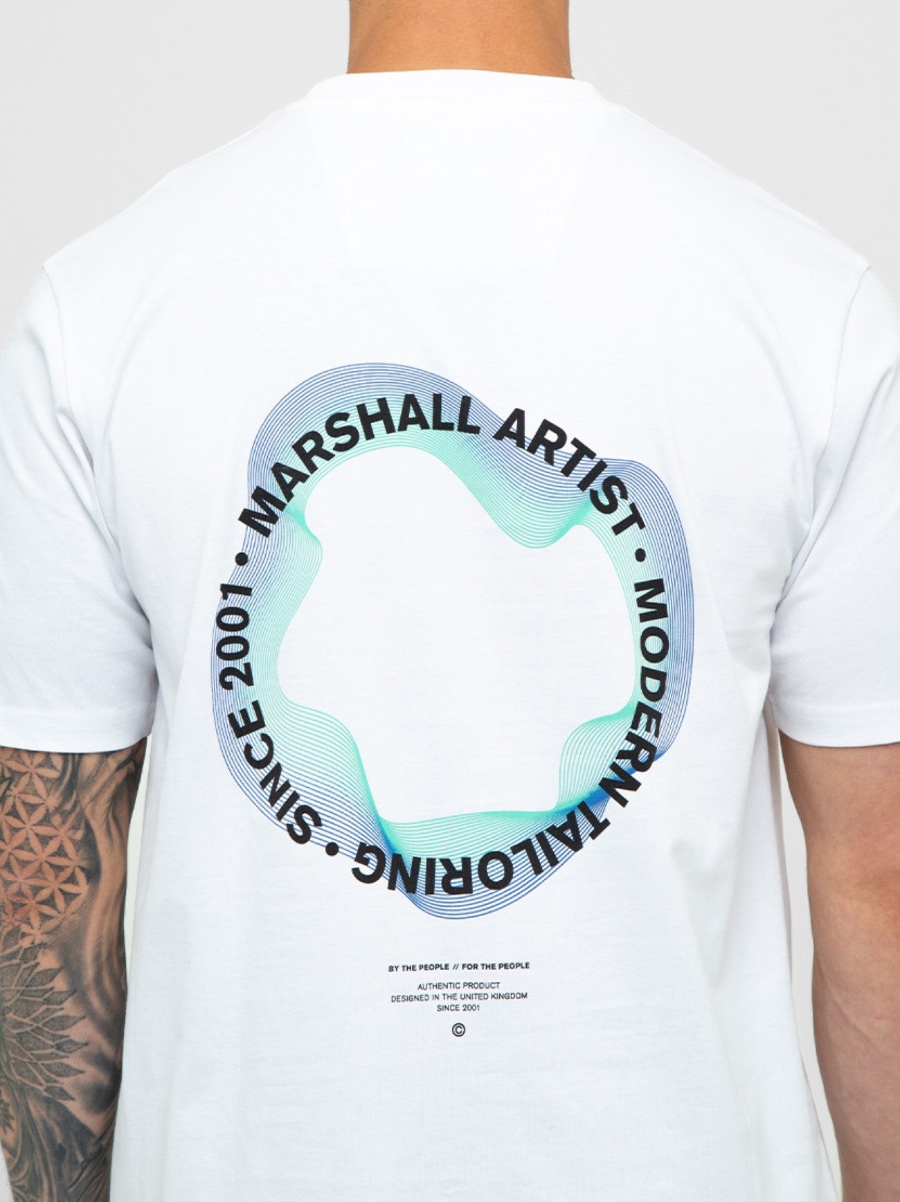 Mens White Pezzi T-Shirt