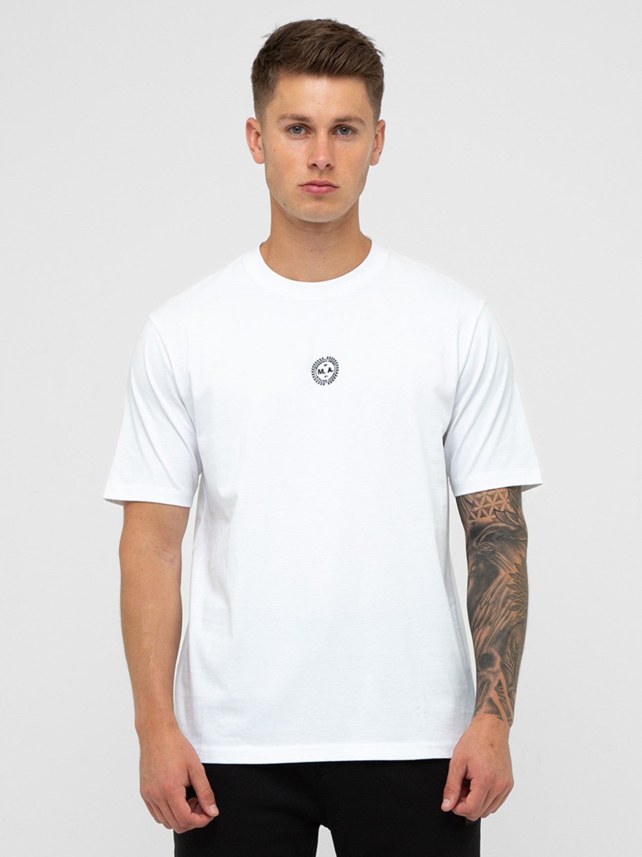 Mens White Orbit T-Shirt
