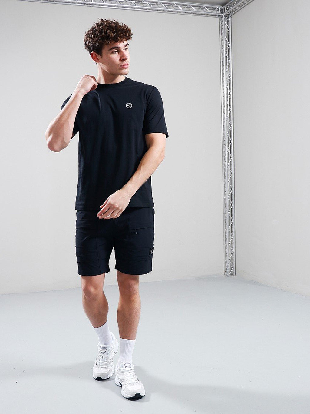 Mens Black Delta T-Shirt