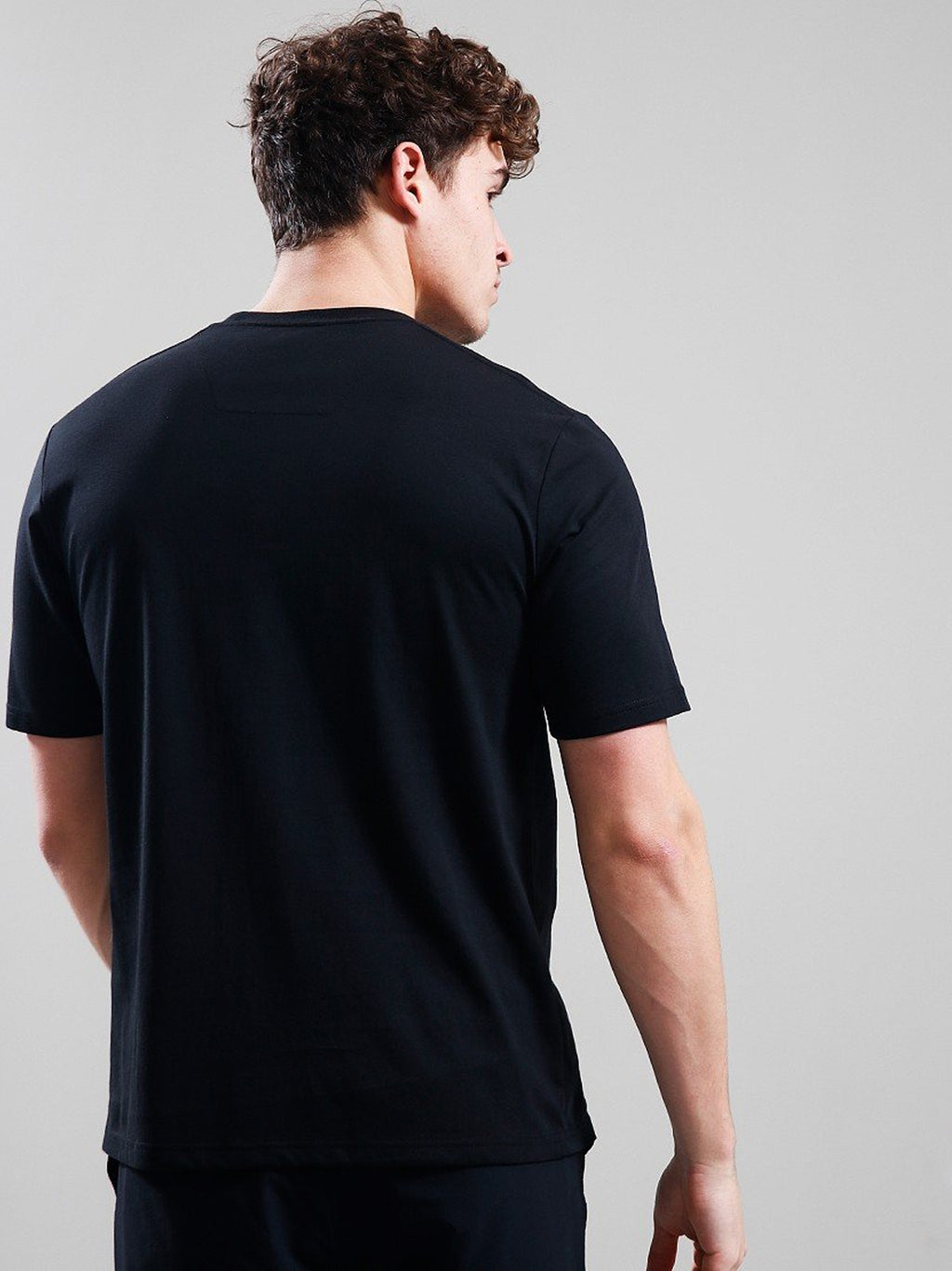 Mens Black Delta T-Shirt