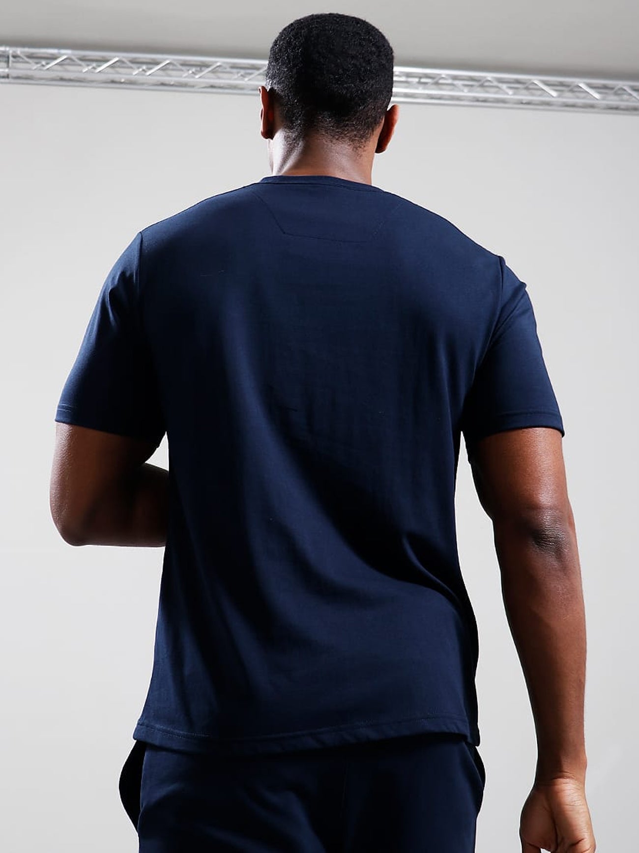 Mens Navy Delta T-Shirt