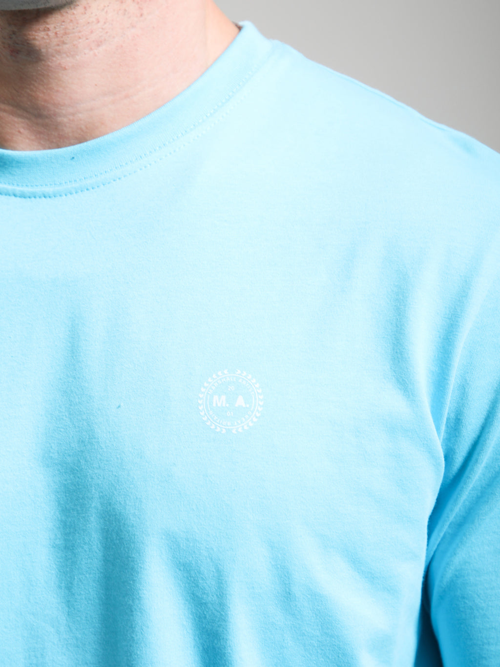 Mens Cyan Delta T-Shirt