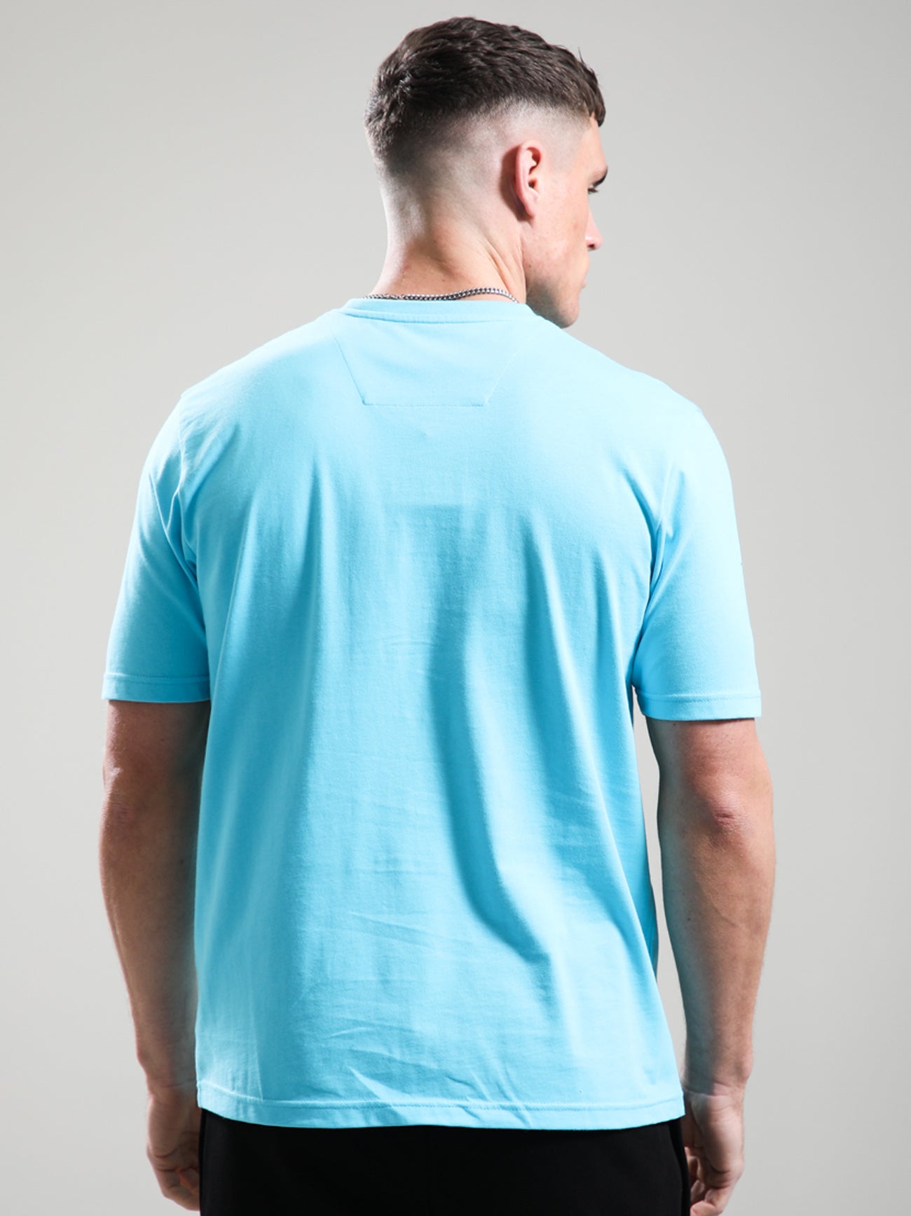 Mens Cyan Delta T-Shirt