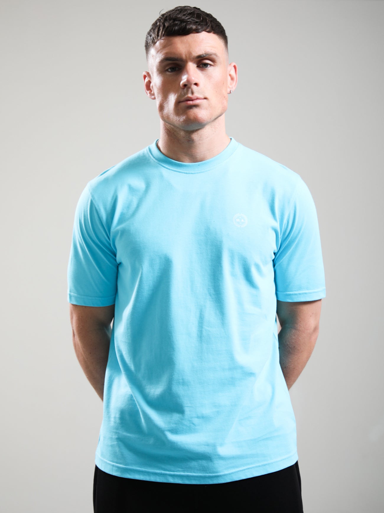 Mens Cyan Delta T-Shirt