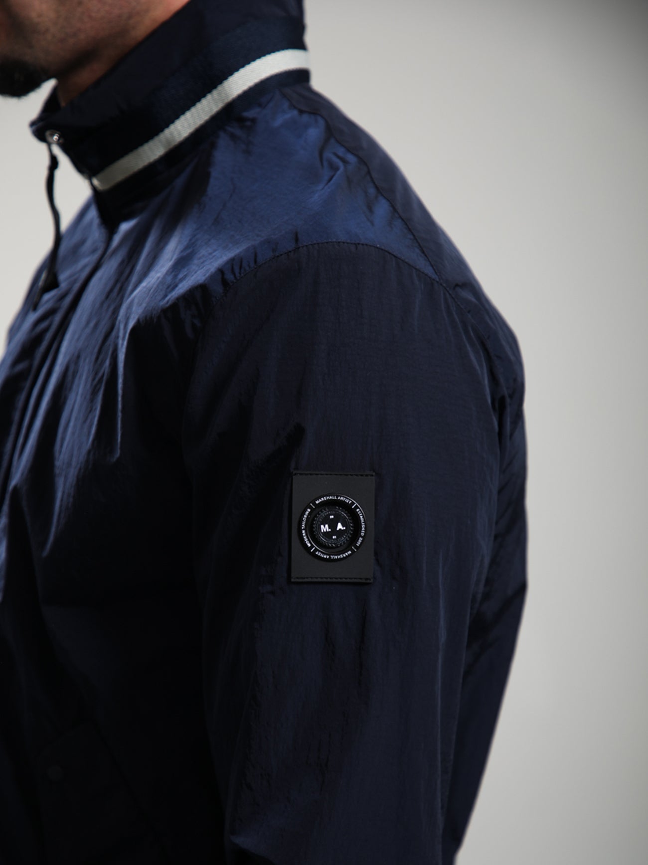 Mens Navy Stanford Jacket