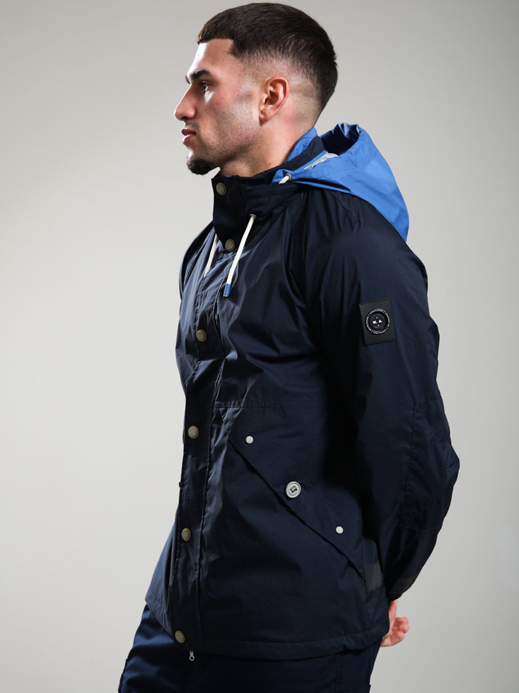 Mens Navy Seafield Jacket