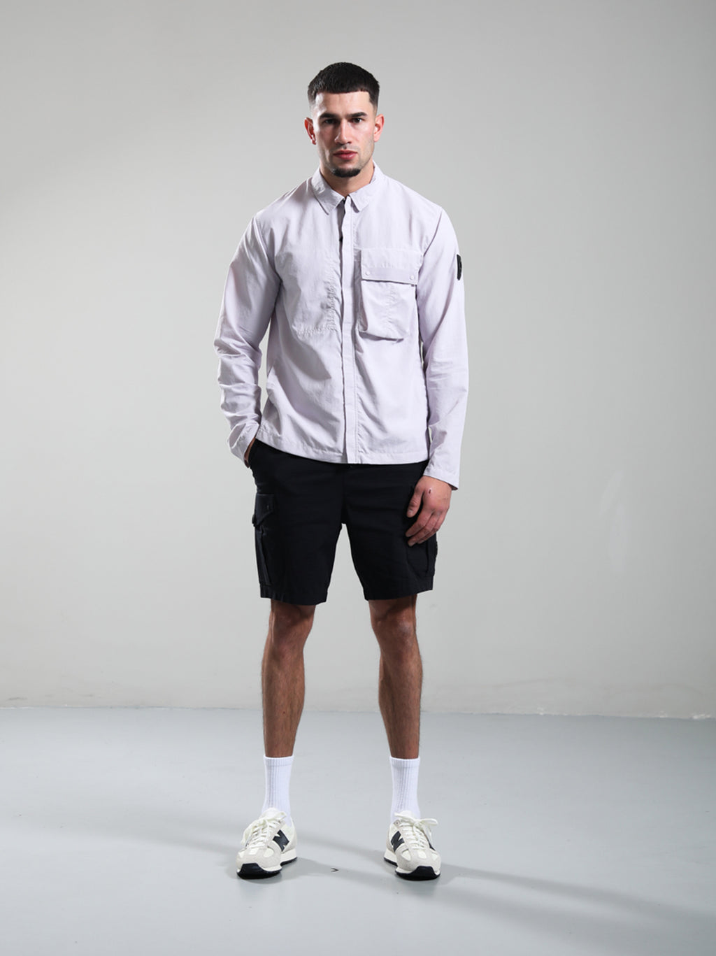 Mens Light Rose Woodvale Overshirt