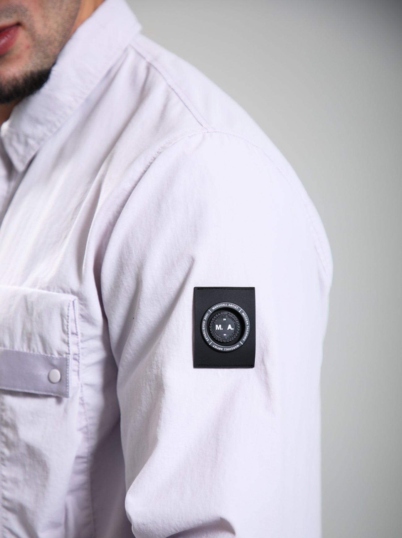 Mens Light Rose Woodvale Overshirt