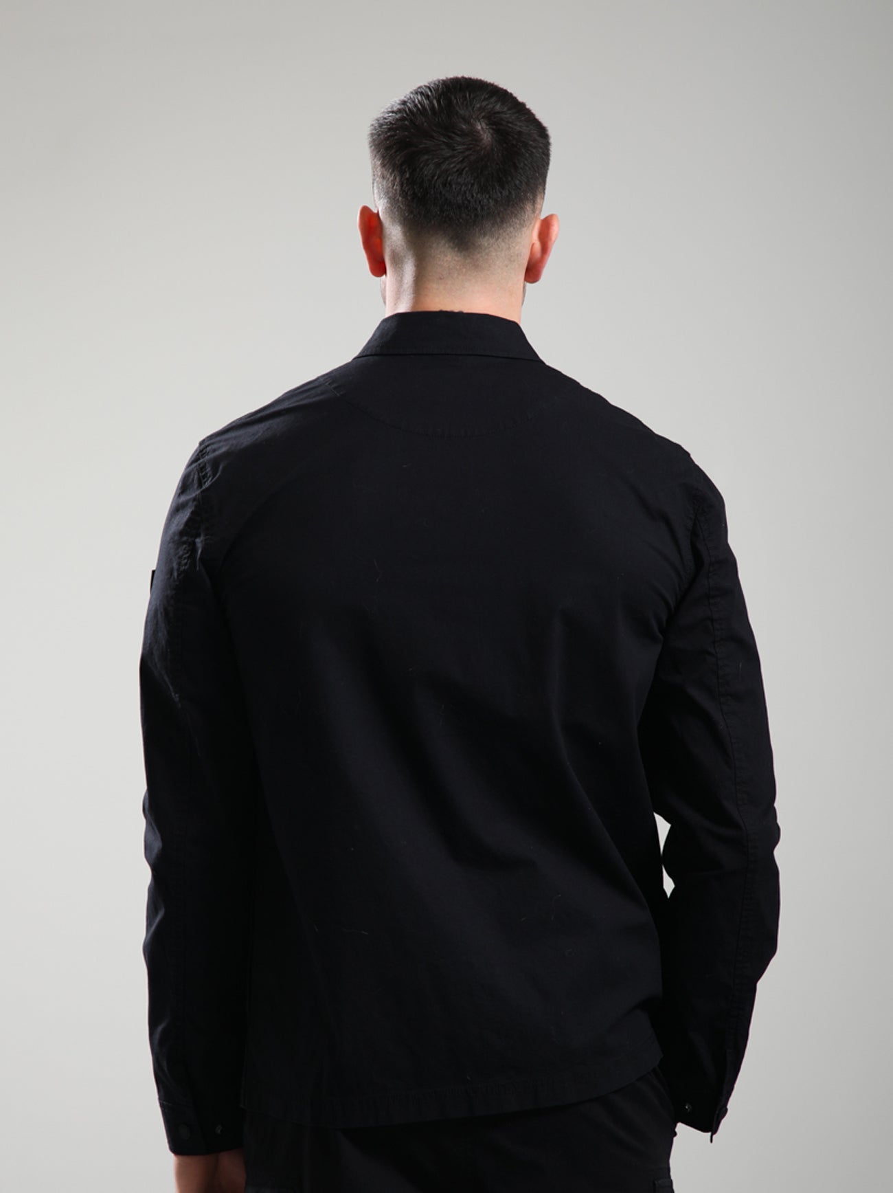 Mens Black Vanguard Overshirt