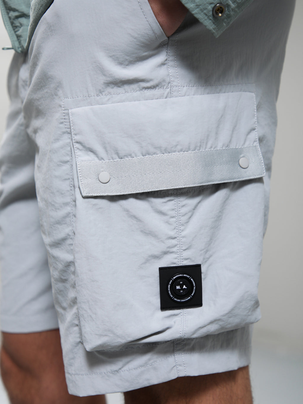 Mens Oceanic Grey Woodvale Cargo Short