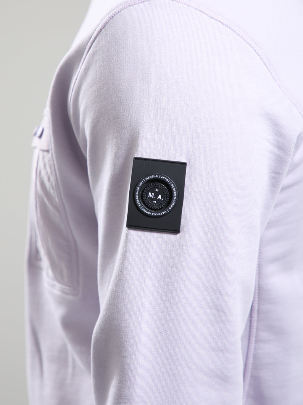 Mens Light Rose Woodvale Crewneck Sweatshirt