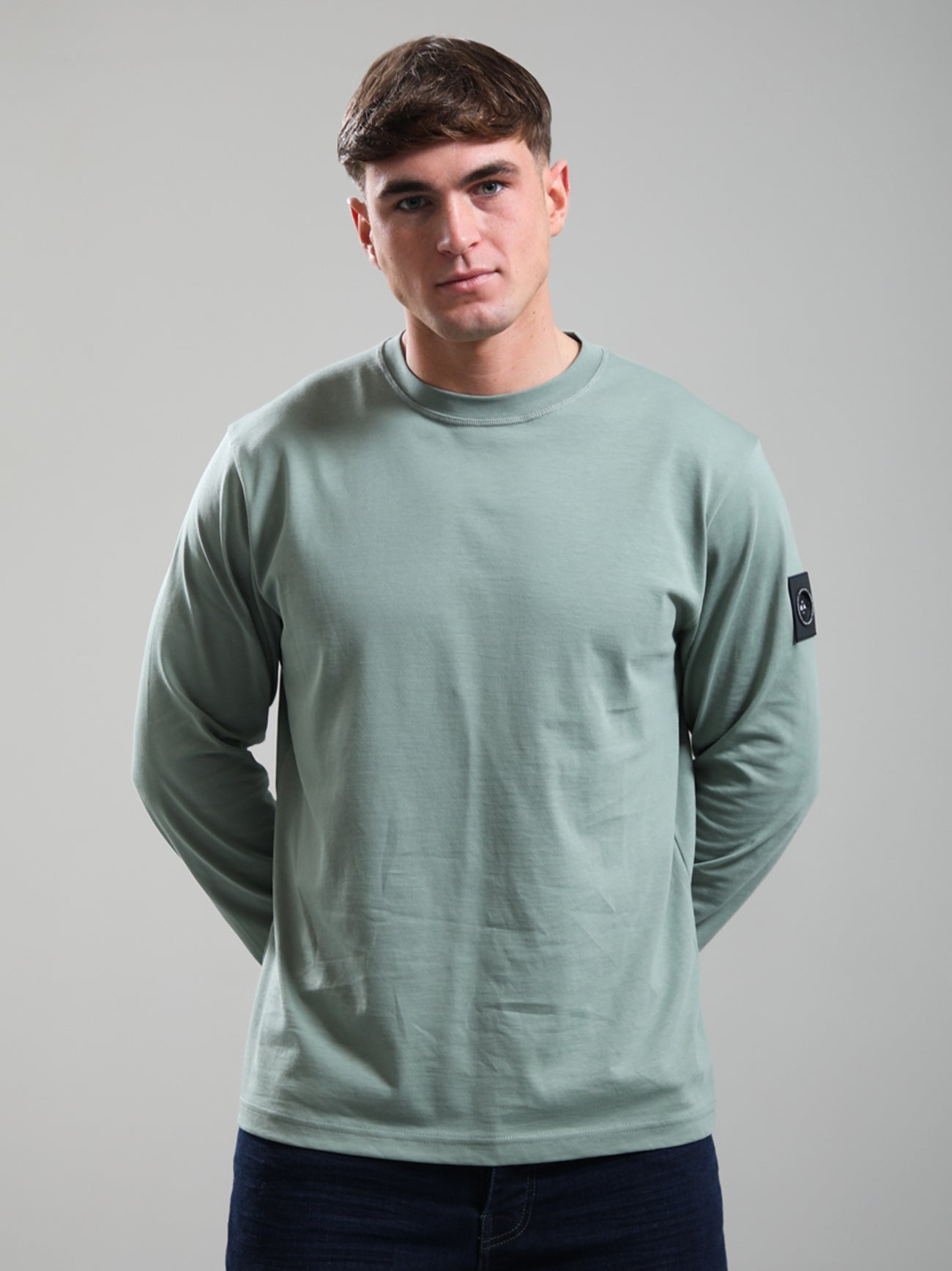 Mens Sage Siren Long Sleeve T-Shirt