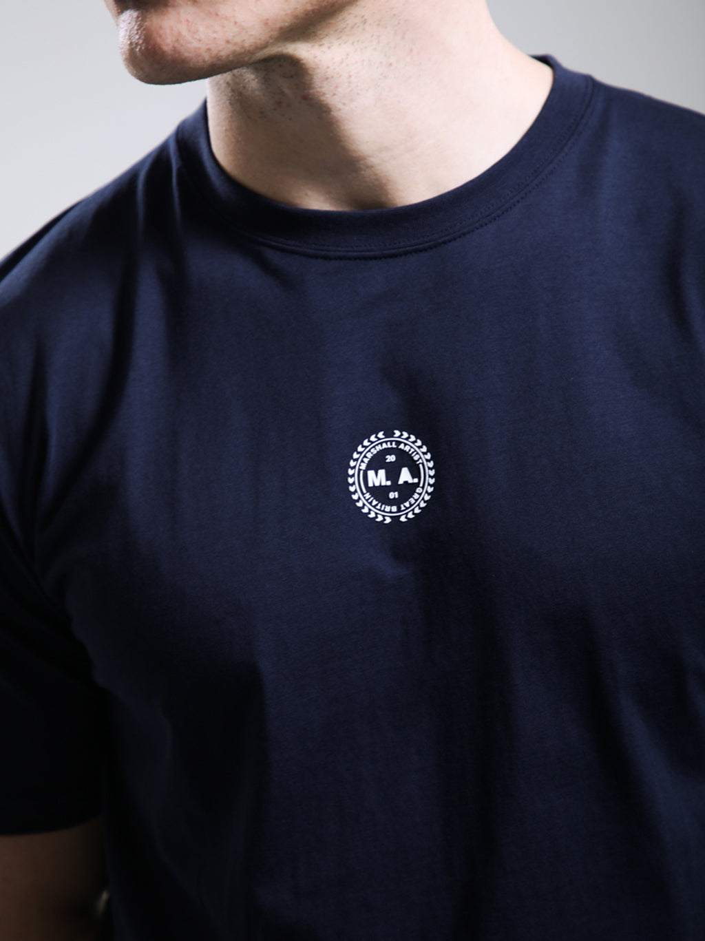 Mens Navy World In Motion T-Shirt