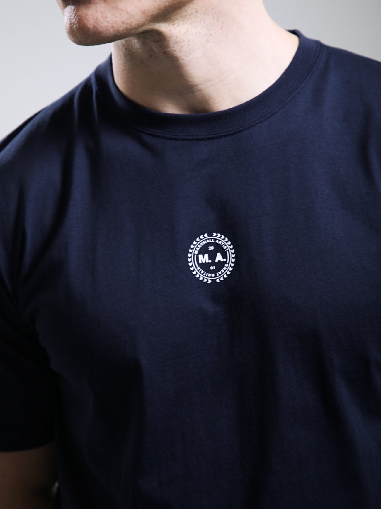 Mens Navy World In Motion T-Shirt