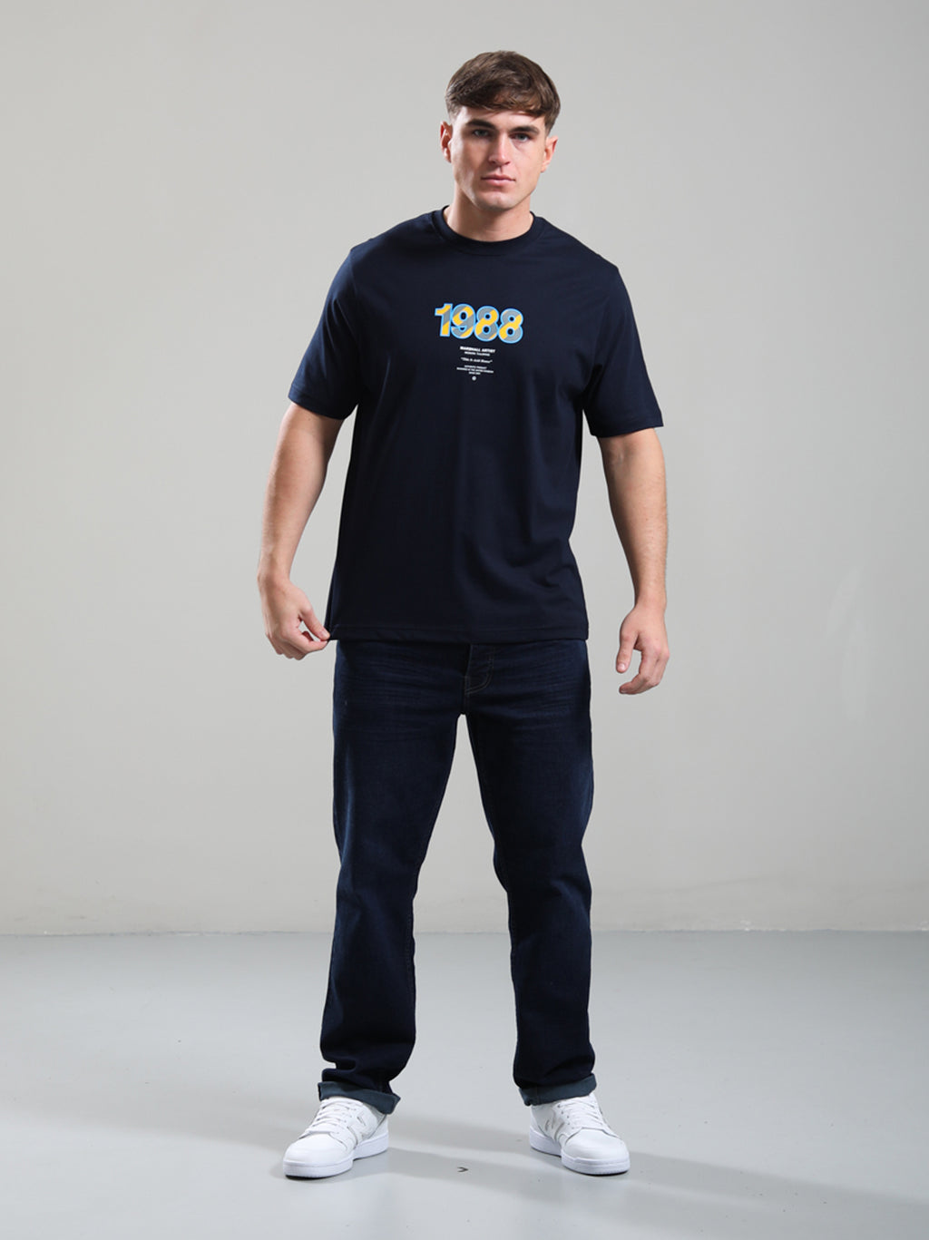 Mens Navy Acid House T-Shirt