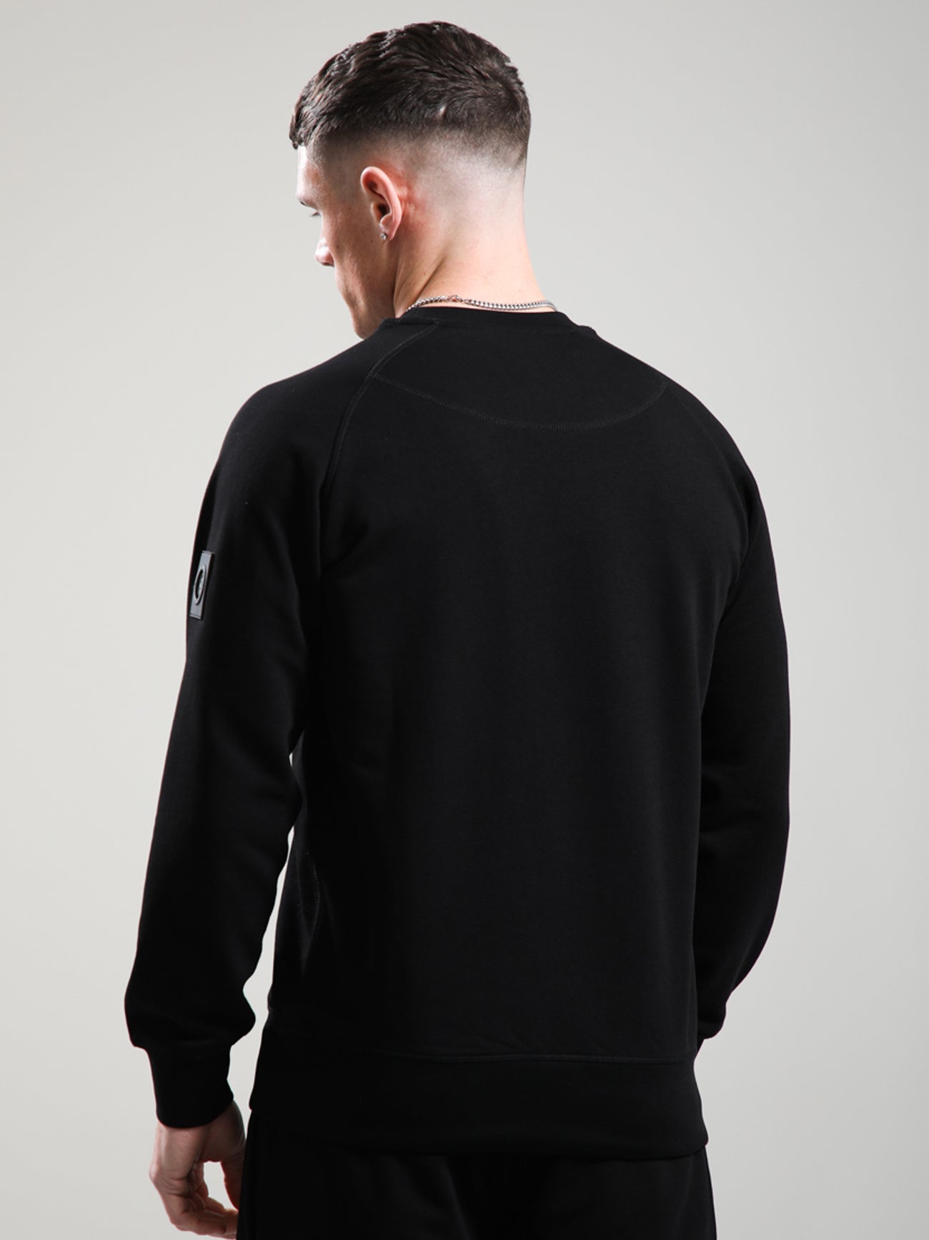 Mens Black Siren Crewneck Sweatshirt