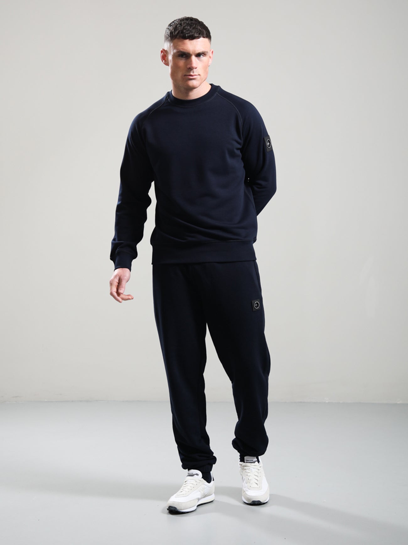 Mens Navy Siren Crewneck Sweatshirt