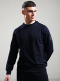 Mens Navy Siren Crewneck Sweatshirt