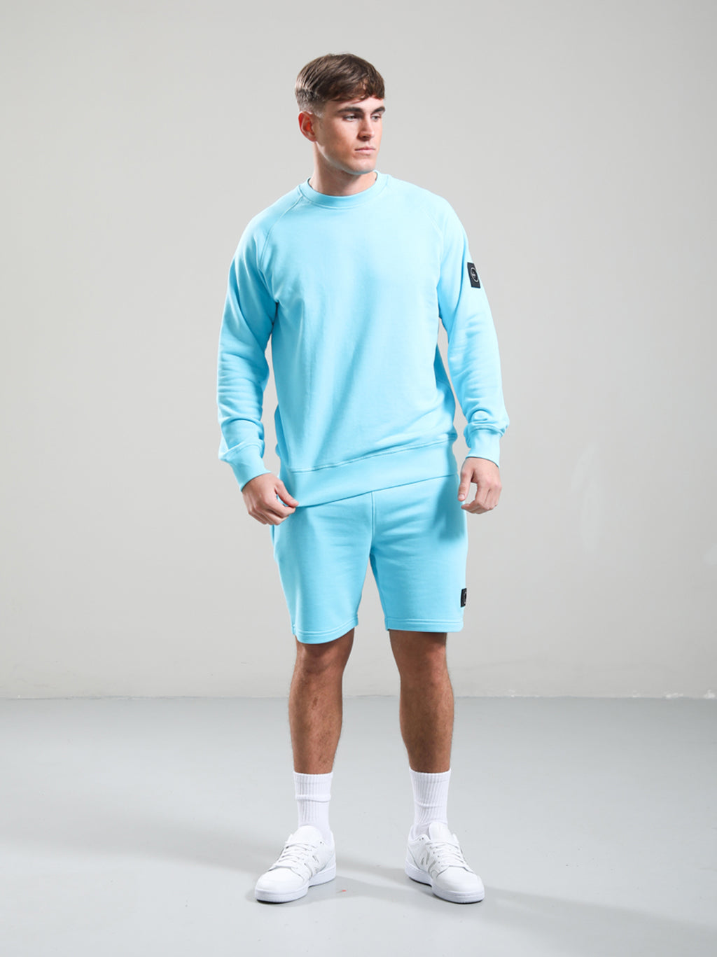 Mens Cyan Siren Crewneck Sweatshirt