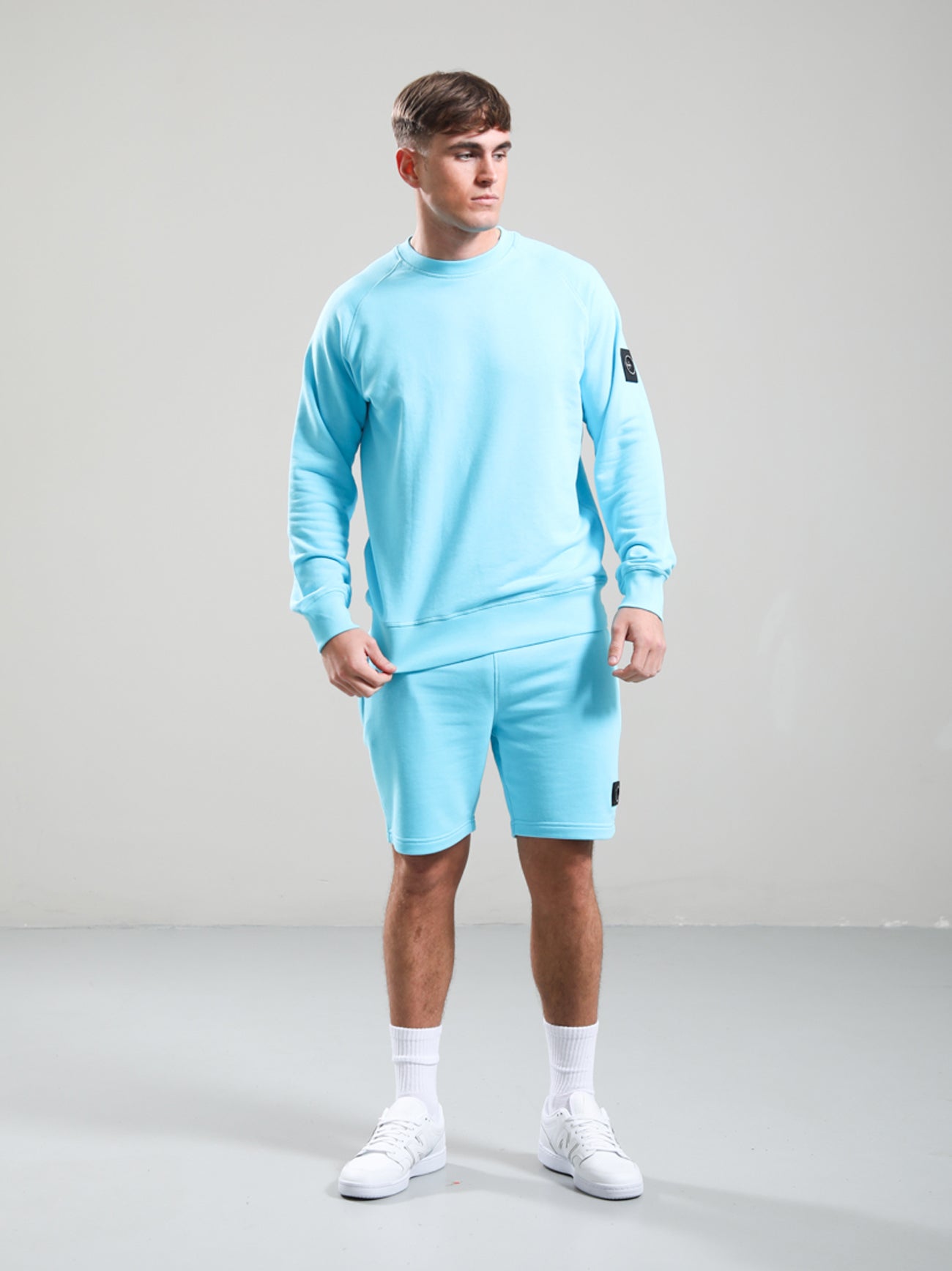 Mens Cyan Siren Crewneck Sweatshirt