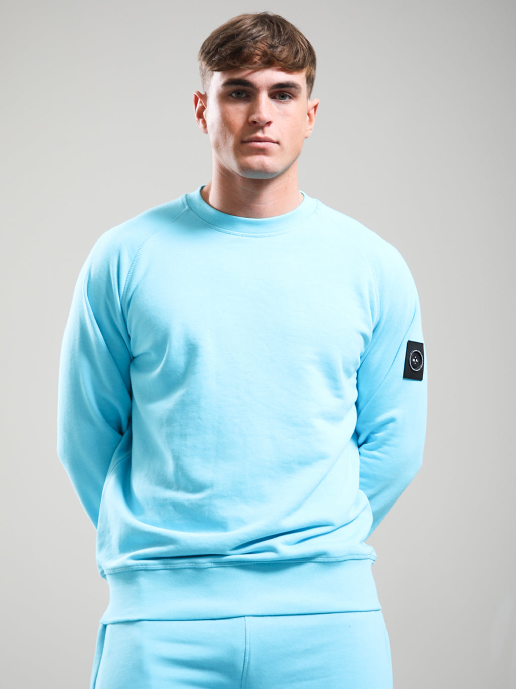 Mens Cyan Siren Crewneck Sweatshirt